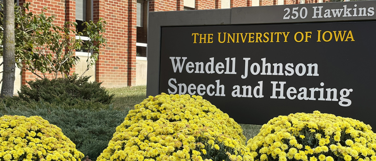 wendell johnson speech and hearing center